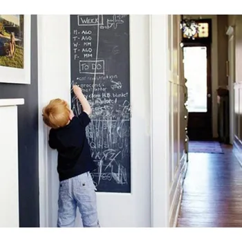 Tapeta Samolepící tabulová tapeta černá 67,5 cm x 1,5 m, 53185 / nalepovací tabule, samolepící fólie a tapety 11396 Gekkofix