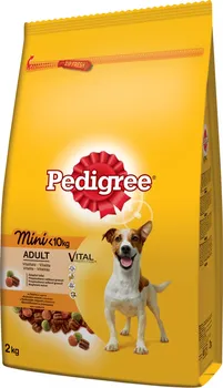 Krmivo pro psa Pedigree Vital Mini Adult drůbež/zelenina 2 kg