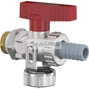 Vodovodní kohout Flamco Kohout kulový vypouštěcí KFE-KH - D SV přímý, M 1/2", F10638