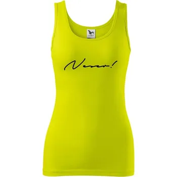 Dámské tričko Řekni to - Neser - Dámské tílko - L ( Limetková )