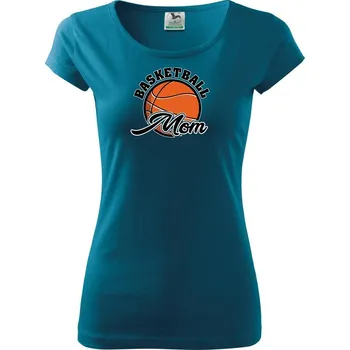 Dámské tričko Basketball Family - Dámské triko Pure - L ( Petrolejová )