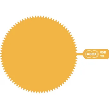 ADOX filtr želatinový 85B 72 mm