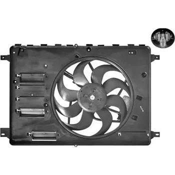 Motor automobilu Větrák, chlazení motoru VAN WEZEL 5922747