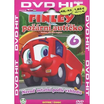 DVD film Finley požární autíčko 6 - edice DVD-HIT (DVD) (papírový obal)