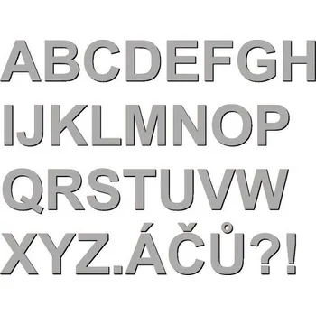 Pelisport Písmena typ P01 - 2,5 cm