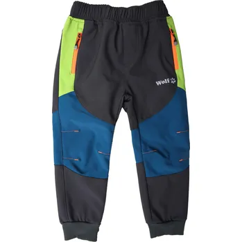 Chlapecké kalhoty Chlapecké softshellové kalhoty šedé WOLF B2283 Velikost: 92