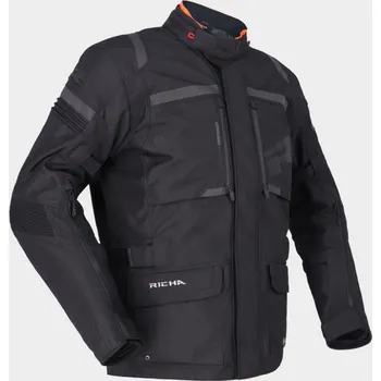 Bunda na motorku RICHA BRUTUS GORE-TEX černá - vel. 2XL