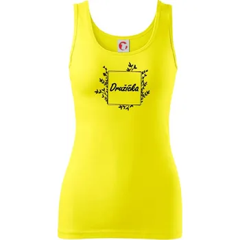Družička - Dámské tílko - XL ( Citrónová )
