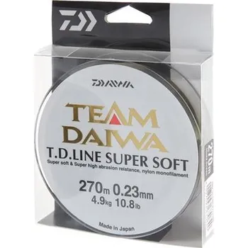 Daiwa Vlasec Team Super Soft Green 270M Průměr: 0,16 mm, Nosnost: 2,5kg POSLEDNÍ KUSY SKLADEM ZA AKČNÍ CENU