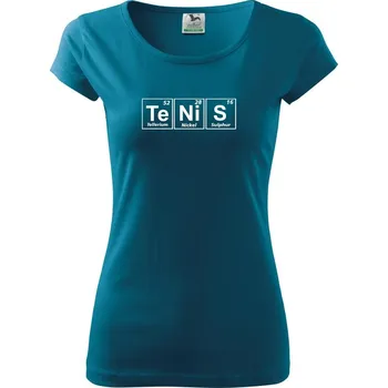 Dámské tričko Tenis tabulka - Dámské triko Pure - XS ( Petrolejová )