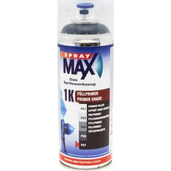 Barva ve spreji Spray Max 1K - výplňová základní nátěrová hmota − Primer Shade, černá - 400ml Kwasny