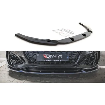 Nárazník Spojler pod nárazník lipa V.2 Audi RS5 F5 Facelift černý lesklý plast