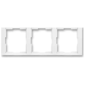 Elektrická zásuvka 3901F-A00130 03 Rámeček Time, trojnásobný vodorovný