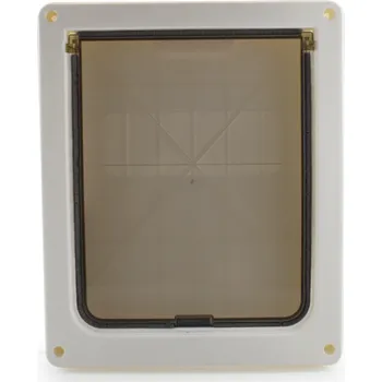 Dvířka pro psa Dvířka Bentech pro psy a kočky bílá - L BL442