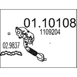 Výfuková trubka MTS 01.10108