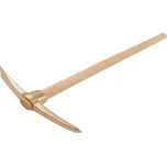 Nejiskřivý krumpáč s násadou, 400 mm, z bronzu, pro Ex oblasti