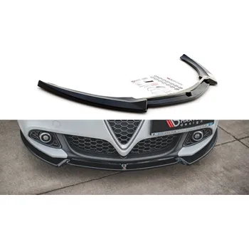 Nárazník Spojler pod nárazník lipa V.2 Alfa Romeo Giulietta Facelift černý lesklý plast