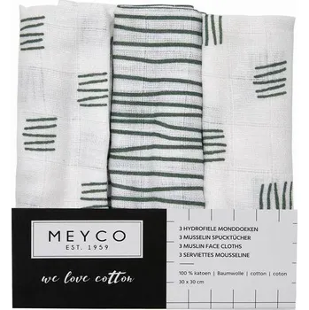 Meyco Plena-žínka Block stripe forest green