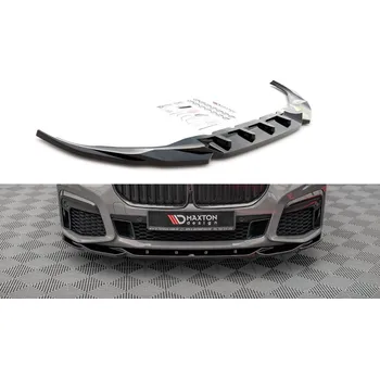 Karosérie Spojler pod nárazník lipa V.2 BMW 7 G11 M-Pack Facelift carbon look