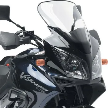D255ST plexi čiré Suzuki DL 1000 V-STROM (02-03), vxš600x375mm, o 160 mm vyšší než orig.
