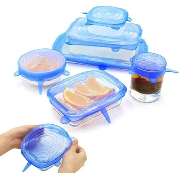 Dóza na potraviny Silikonové fólie na potraviny 6 ks