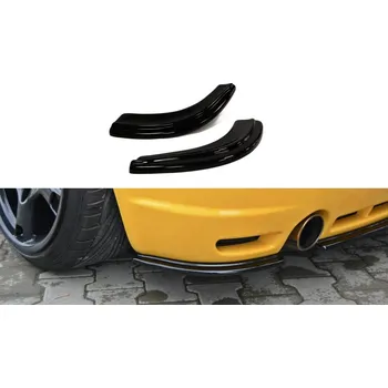 Tuning Splittery zadní, boční VW Golf 4 R32 černý lesklý plast