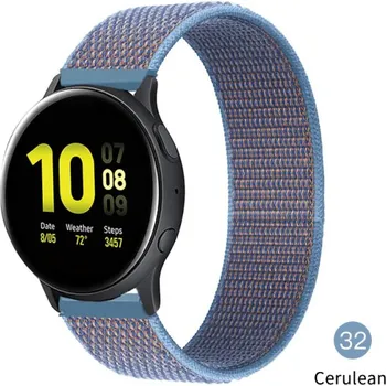 Příslušenství k chytrým hodinkám Nylonový Pásek Na Hodinky 20 Mm - Řemínek Varianta: Cerulcan 32