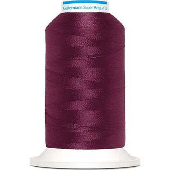 Gutermann Vyšívací nit Gütermann Super Brite Polyester 40 1000 m - 5676