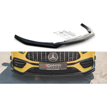 Nárazník Spojler pod nárazník lipa V.1 Mercedes-AMG A 45 S W177 černý lesklý plast