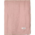Lněný ubrus Broste GRACIE 160x200cm starorůžová