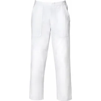 Pánské kalhoty Kalhoty do pasu INZEP LÉKAŘ dámské bílá 164 52