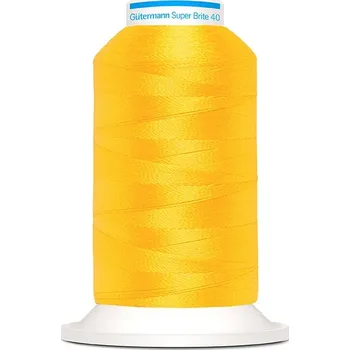 Gutermann Vyšívací nit Gütermann Super Brite Polyester 40 1000 m - 9127