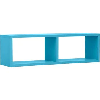 police Závěsná police 80 modrá NUMERO