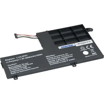 Baterie k notebooku Baterie do notebooku AVACOM pro Lenovo S41, Yoga 500-151BD Li-Pol 7,4V 4050mAh 30Wh