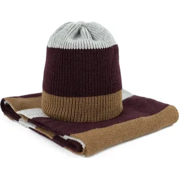 Šála Unisex zimní set čepice a šála Stavager Artofpolo 97k-cube