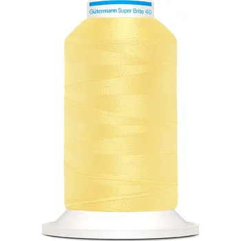 Gutermann Vyšívací nit Gütermann Super Brite Polyester 40 1000 m - 9003