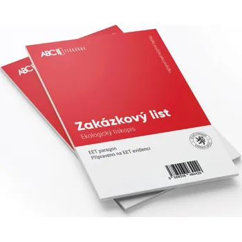 Tiskopis Zakázkový list A5 propisovací, 50 listů