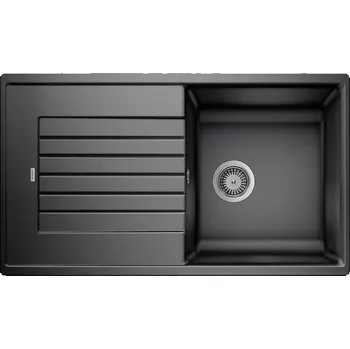 Granitový dřez Blanco Zia 5 S Granitový dřez s odkapem oboustranné provedení, 86x50cm, antracit, 520511