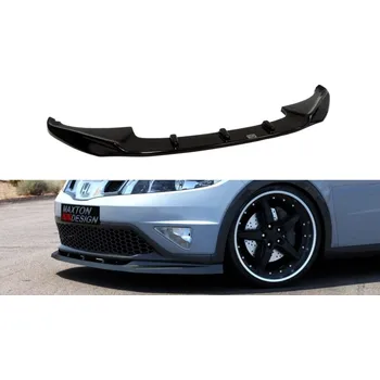 Nárazník Spojler pod nárazník lipa Honda Civic VIII Facelift černý lesklý plast