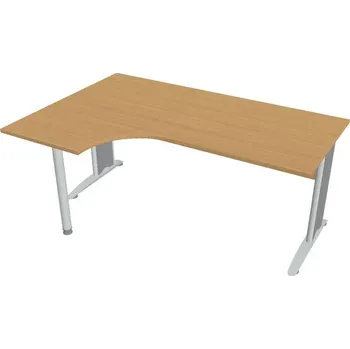 Kancelářský vozík HOBIS kancelářský stůl pracovní, sestava pravá - CE 1800 60 P, buk + doprava zdarma