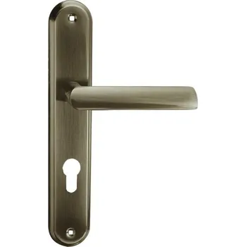 Dveřní kování Klika DURO PZ72 patina