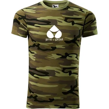 Jsme v prdeli - Army CAMOUFLAGE - 2XL ( Zelený maskáč )