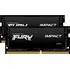 Operační paměť Kingston Fury Impact 64 GB (2x 32 GB) DDR4 3200 MHz (KF432S20IBK2/64)