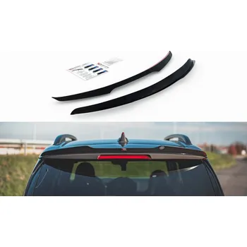 Tuning Prodloužení spoileru Mini Countryman Mk2 F60 JCW černý lesklý plast