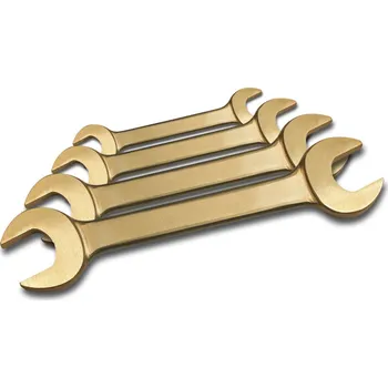 Klíč 12dílná sada maticových klíčů oboustranných, 6-32 mm, z bronzu, nejiskřivé, pro Ex oblasti