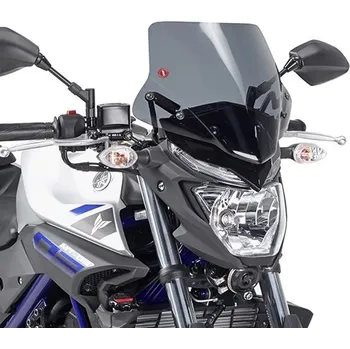 Motodíl A2127 plexi kouřové Yamaha MT-03 321 (16-19), vxš280x380mm, včetně montážní sady