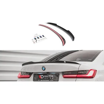 Tuning Prodloužení spoileru BMW 3 G20 černý lesklý plast