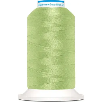 Gutermann Vyšívací nit Gütermann Super Brite Polyester 40 1000 m - 9108