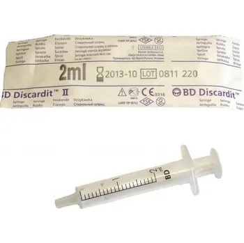 Injekční stříkačka Ostatní Stříkačka plastová Objem: 2ml