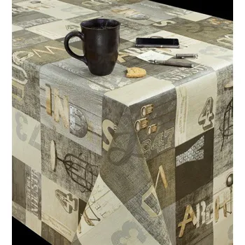 ubrus Ubrus PVC návin 20 m x 140 cm Industrial hnědý 6733620